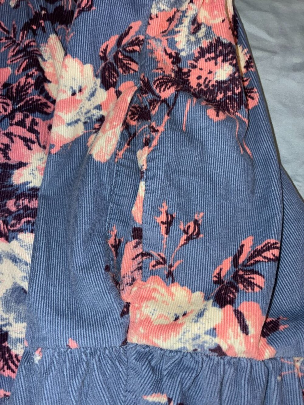 Free People Harper mini dress Cornflower blue Size Medium - Picture 10 of 11